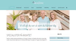 Desktop Screenshot of faceclinic.se